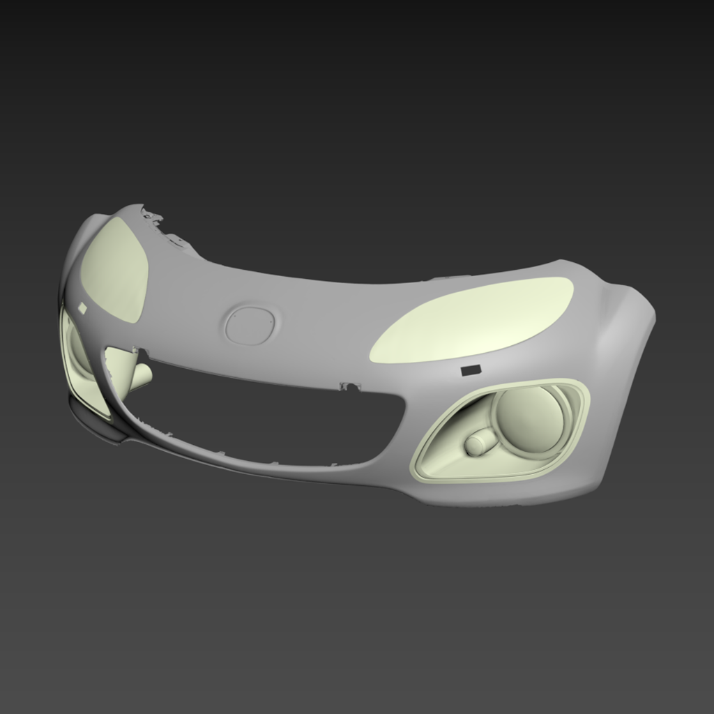 Custom front bumper of MAZDA MX5-NC