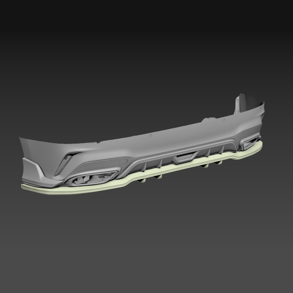 Honda Civic FL1 rear lip